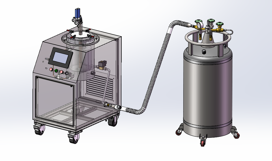 低溫真空箱與補(bǔ)液罐 低溫真空箱與補(bǔ)液罐